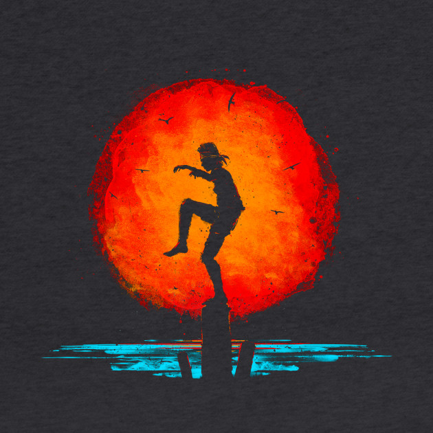 Karate Kid Minimal Tribute Painting Karate Kid Sweat Shirt