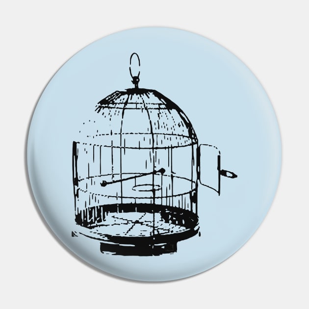 Open Cage Door Pin by ericamhf86