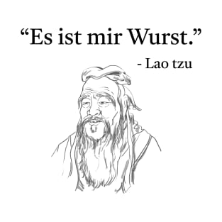 Lao tzu speaking german T-Shirt