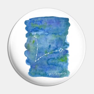 Pisces star constellation Pin