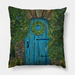 Art Acrylic artwork door painting Pillow