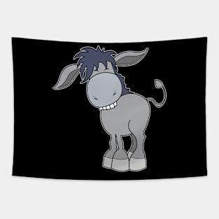 Donkey Cartoon Comic Cute Tapestry