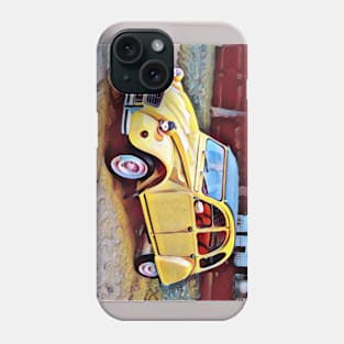 Classic Yellow Citroen 2CV Phone Case