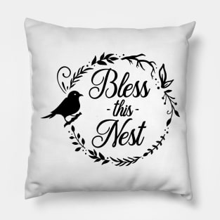 Bless this Nest Pillow