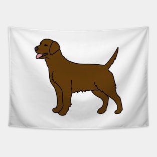 Chocolate Labrador Dog Tapestry