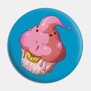 Majin Buu Cupcake Pin