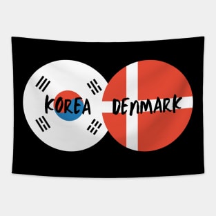 Korean Danish - Korea, Denmark Tapestry