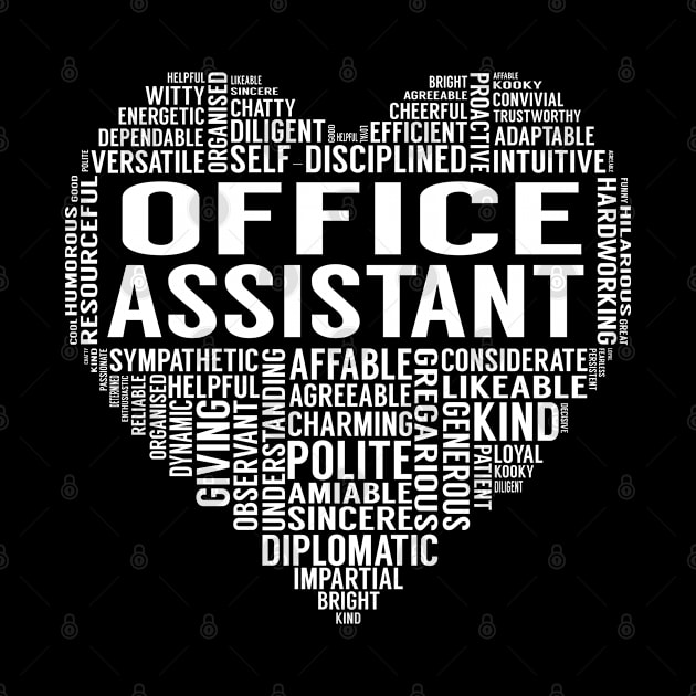 Office Assistant Heart by LotusTee