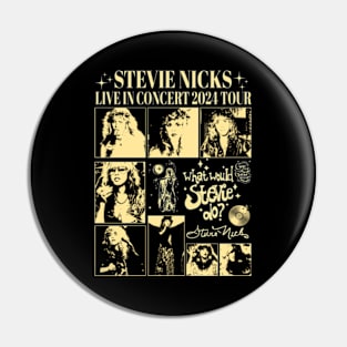 Stevie Nicks Live in Concert 2024 Tour Pin