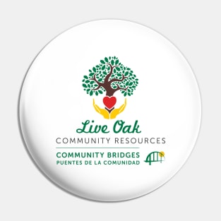 Live Oak Community Resources Pin