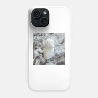 Mini tiny nano snowman Phone Case