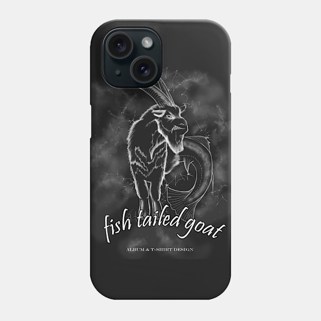 Fish Tailed Goat (Dark) Phone Case by fishtailedgoat