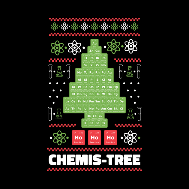 Chemis-Tree // Funny Chemistry Christmas Tree by SLAG_Creative