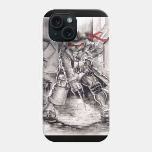 TMNT Raph on coat Phone Case