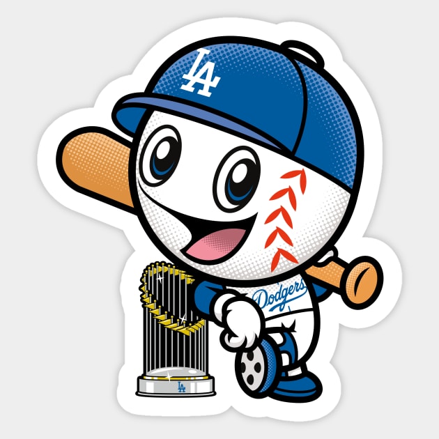 Mr Dodger - Dodgers Baseball - Sticker