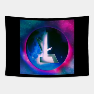 Litecoin Lift-Off Tapestry