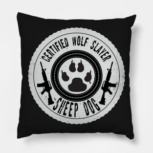 Certified Wolf Slayer Pillow