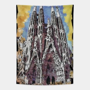 Sagrada Familia Tapestry