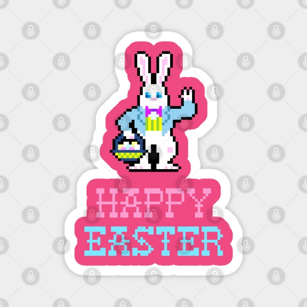 happy easter Magnet by amillustrated