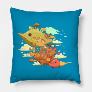 sky pirate Pillow