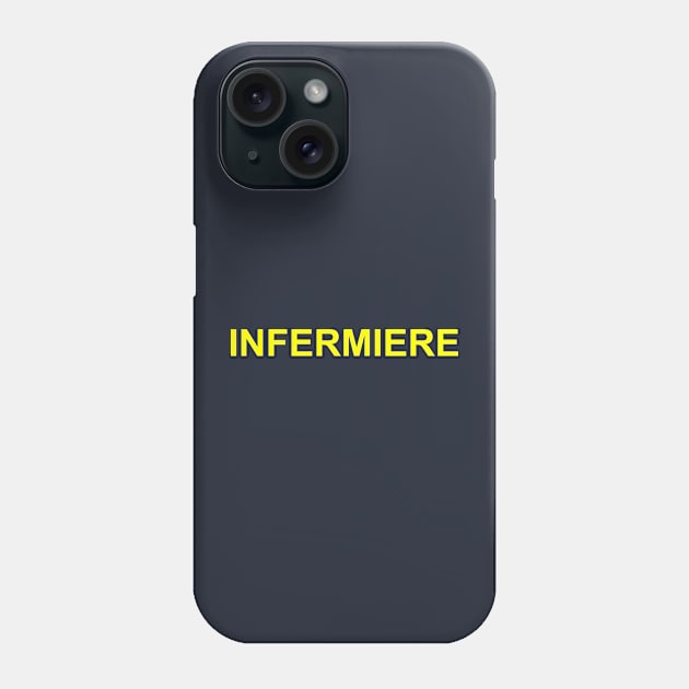 Infermiere | Nurse | T-shirt for Nursing Staff Phone Case by Betta's Collections