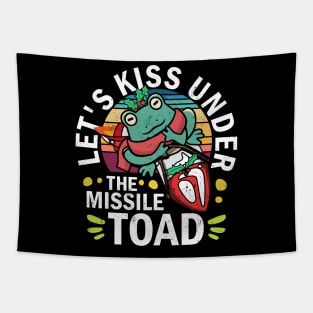 Let's Meet And Kiss Under The Missile Toad Tapestry