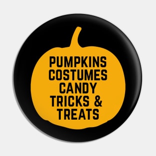 Cute Halloween Jack O'Lantern Pin