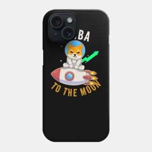 shiba inu coin to the moon Phone Case