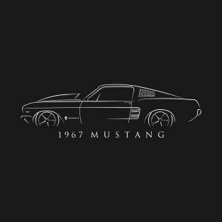 1967 Ford Mustang Cobra Jet T-Shirt