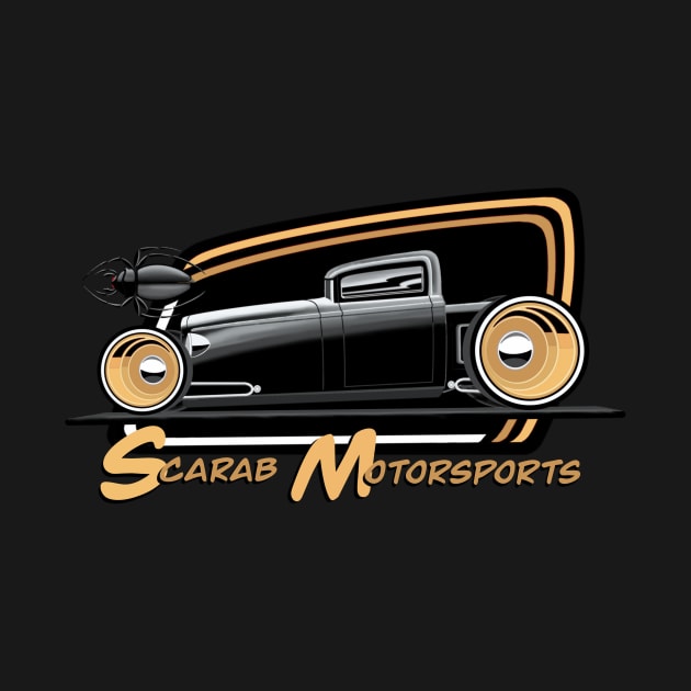 Scarab Motorsports Rat Rod Logo by ScarabMotorsports