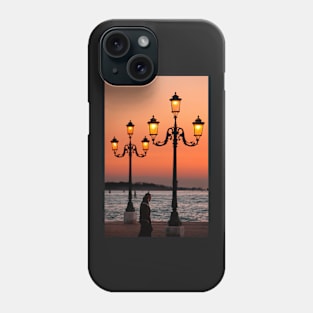 Silhouettes in Castelo, Venice Phone Case