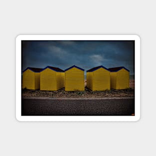 Beach Huts 6 through 10 Magnet