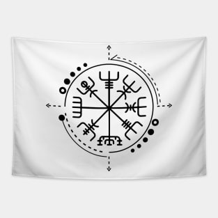 Vegvisir | Norse Pagan Symbol Tapestry