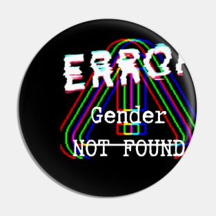 Error gender not found! Pin