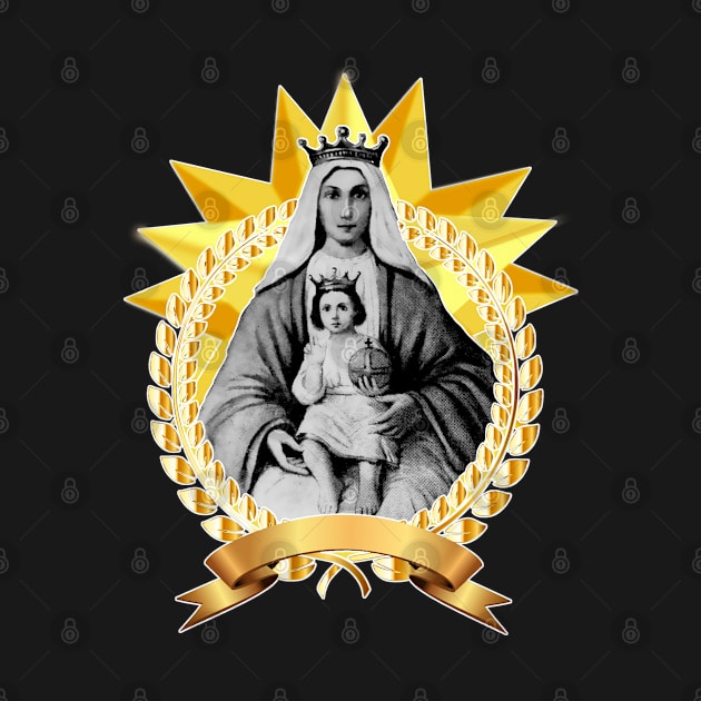 Our Lady Holy Mary and Baby Jesus by Marccelus