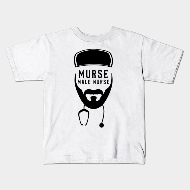 Mens Nursery T Shirt Funny Murse Male Nurse Birthday Gift