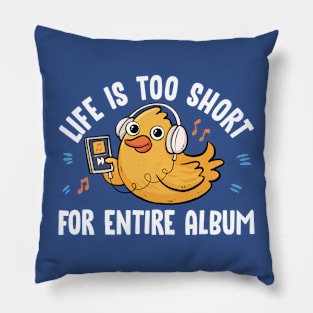 No Album Attached Pillow