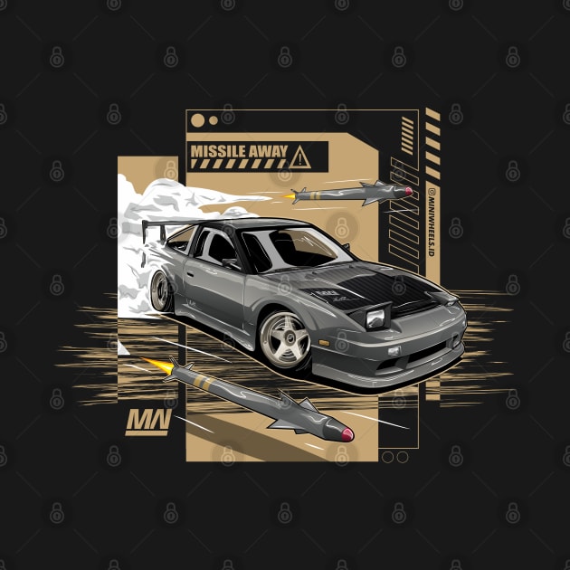 JDM MISSILE AWAY 180SX by MINIWHEELS.ID