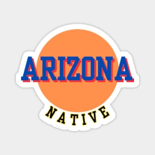 Arizona Native - Small Chest Emblem Magnet