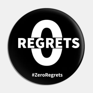 Zero regret Pin