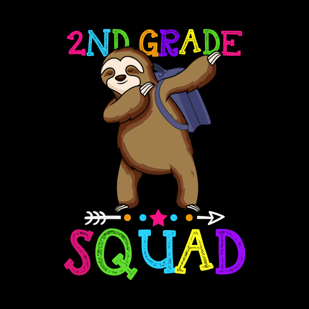 Sloth Team 2nd Grade Squad Teacher Back To School by kateeleone97023