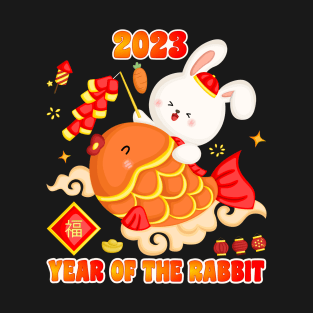 Happy Chinese New Year 2023 Year of the Rabbit T-Shirt