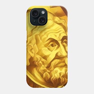 Ptolemy Golden Portrait | Ptolemy Artwork 9 Phone Case