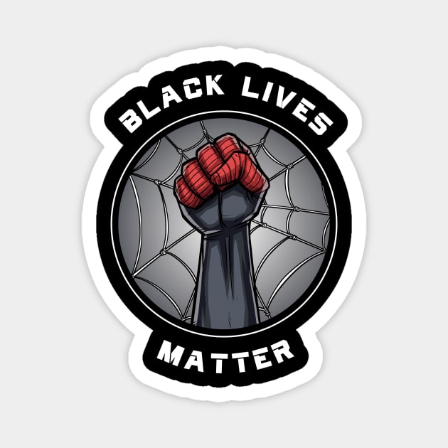 Black Lives Matter - Miles Magnet by LinesOfCharacter