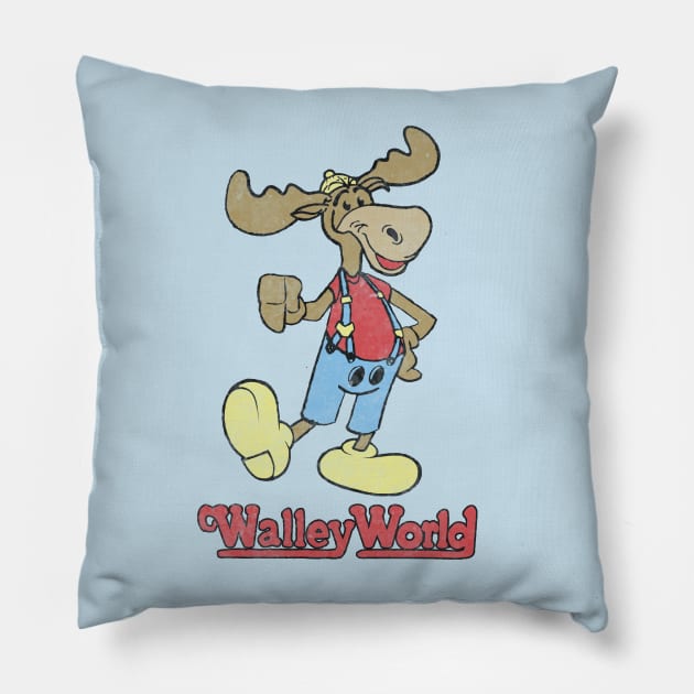 Marty Moose Walley World Pillow by Bigfinz