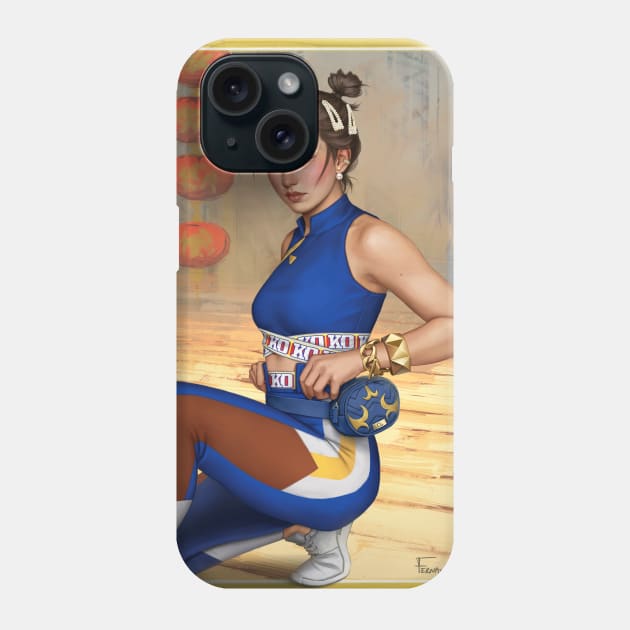 Chun Li Phone Case by fdasuarez