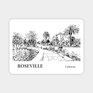 Roseville - California Magnet