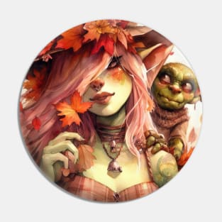 Autumn's Familiar Pin