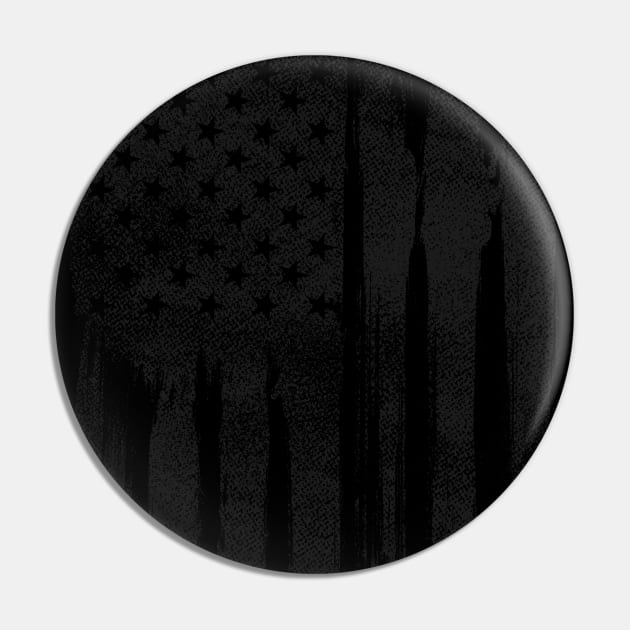 American Flag Pin by 461VeteranClothingCo