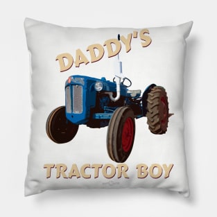 Daddy's tractor boy Pillow